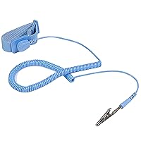 ESD Anti Static Wrist Strap Band with Grounding Wire - AntiStatic Wrist Strap - Anti-static wrist band (SWS100),Blue