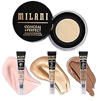Conceal + Perfect Blur Out Powder and Facelift Collection Kit 1: Honey Contour, Lunar Highlighter, Rose Undereye Brightener