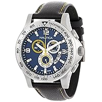 Nautica Men's N19608G NST 600 Chrono Carving Color Sport Classic Analog with Enamel Bezel Watch