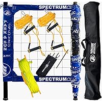 Park & Sun Sports Spectrum Classic: Portable Professional Outdoor Volleyball Net System