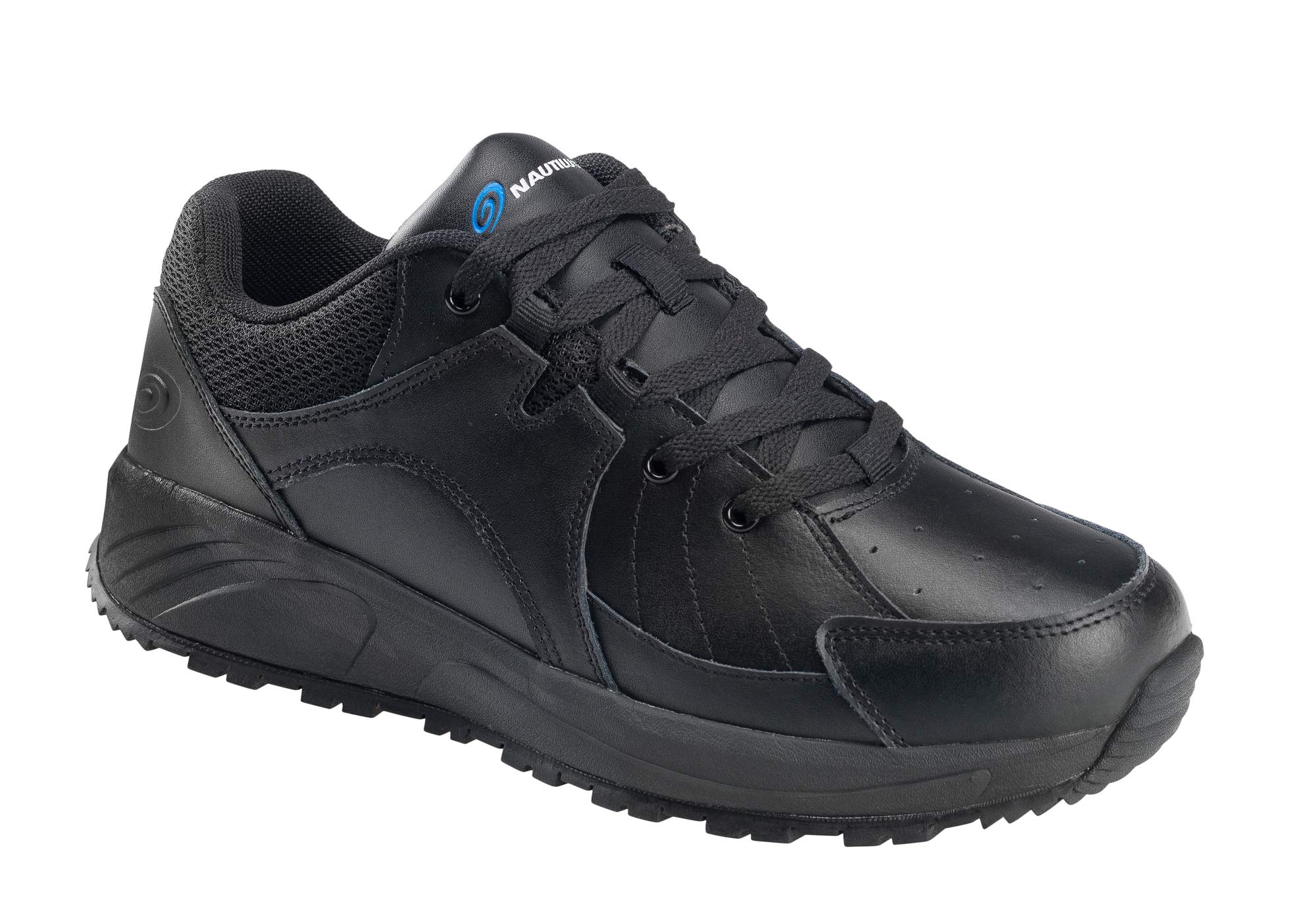 Nautilus Safety Footwear Men's 5020 Skidbuster Athletic Slip-Resistant Work Shoe, Black