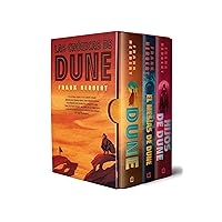 Estuche Trilogía Dune, edición de lujo (Dune; El mesías de Dune; Hijos de D une ) / Dune Saga Deluxe: Dune, Dune Messiah, and Children of Dune (Spanish Edition) Estuche Trilogía Dune, edición de lujo (Dune; El mesías de Dune; Hijos de D une ) / Dune Saga Deluxe: Dune, Dune Messiah, and Children of Dune (Spanish Edition) Mass Market Paperback