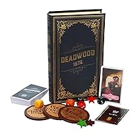 Deadwood 1876 Old West Board Game of Gold, Strategy, Secrets, and Stealing A Wild West Party Card Games for Adults and Family Game Night 2-9 Players Ages 13 and Up
