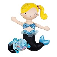 ADORA Mermaid Magic Dolls with Color-Changing Tail, Ultra-Plush Toy Doll Made with Premium and Machine Washable Materials, Birthday Gift for Ages 1+ - Aqua