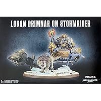 Games Workshop Warhammer 40K Logan Grimnar on Stormrider