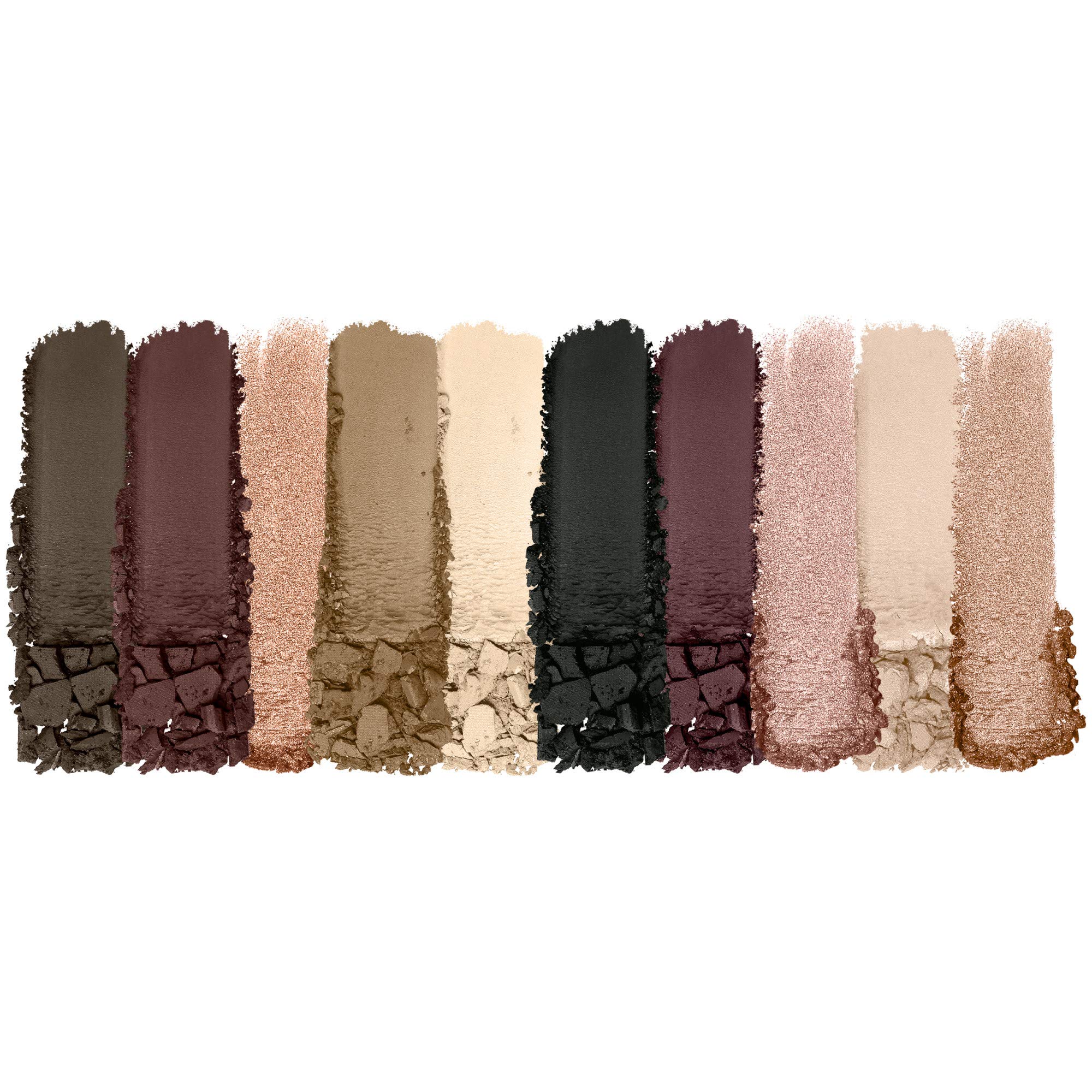 Wet N Wild Color Icon 10-Pan Eyeshadow Makeup Palette, Brown Nude Awakening, Long Lasting, Shimmer, Metallic, Glittery, Matte, Rich Smooth Pigment, Cruelty Free