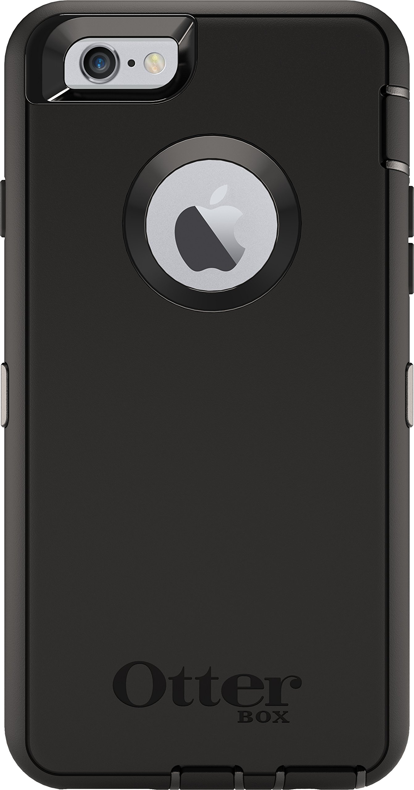 OtterBox IPhone 6 / 6s Defender Series Case - BLACK, Rugged & Durable, With Port Protection, Includes Holster Clip Kickstand