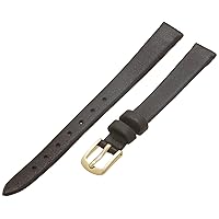 Hadley-Roma Women's 10mm Leather Watch Strap, Color:Brown (Model: LSL702RB 100)