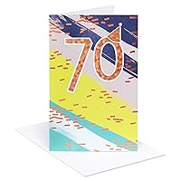 American Greetings 70th Birthday Card (Now You're Seventy!)