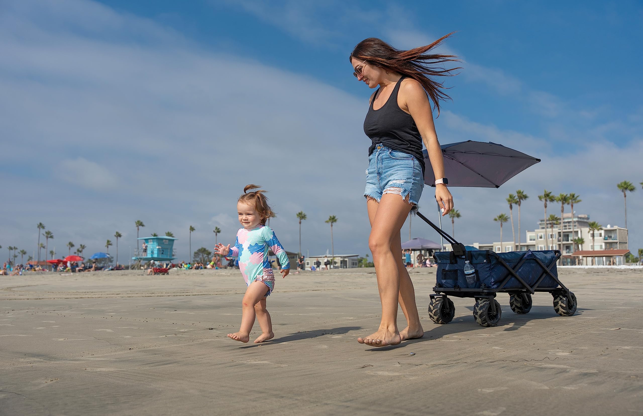 Sport-Brella Versa-Brella SPF 50+ Adjustable Umbrella with Universal Clamp