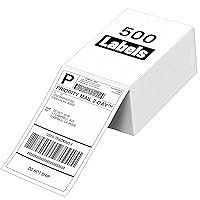 Direct Thermal Shipping Labels, Pack of 500 4x6