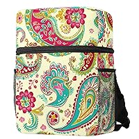 Travel Backpack for Women,Backpack for Men,Cashew Flower Abstract Paisley,Backpack