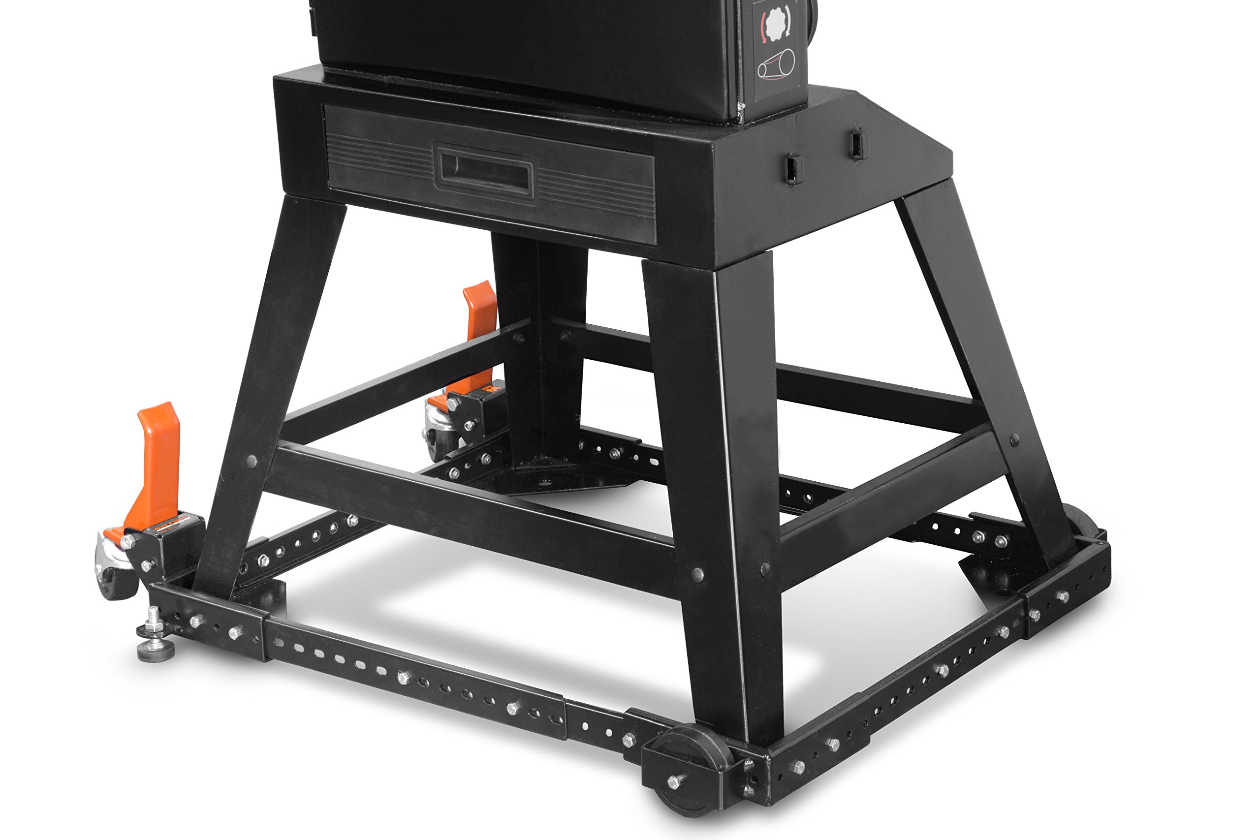 POWERTEC UT1002 Universal Tool Stand & WEN MB500 Heavy Duty 500-Pound Capacity Universal Mobile Base for Tools and Machines