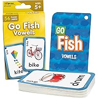 Teacher Created Resources Go Fish Vowels Flash Cards (EP62049), Medium