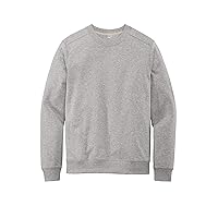Mens Re-Fleece Basic Long-Sleeve Crew Neck Sweatshirt Original Sueded Pullover Sweatshirt for Men