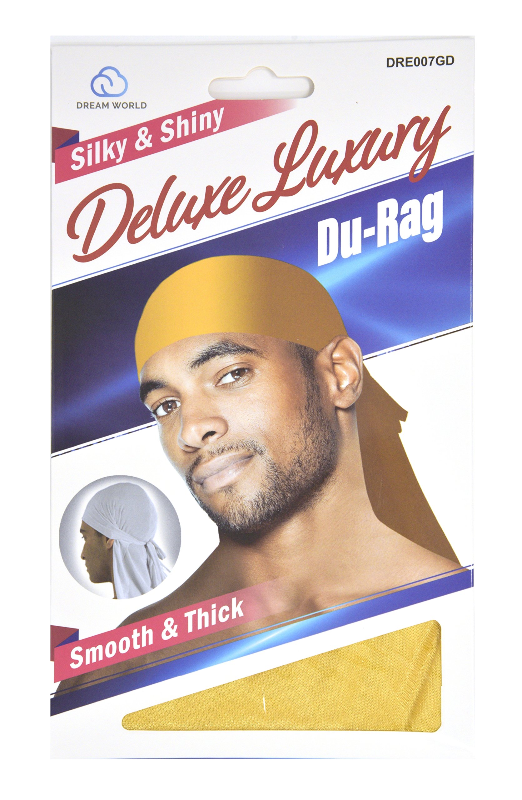 Dream Deluxe Du-Rag Gold Smooth & Thick