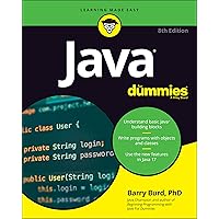Java For Dummies, 8th Edition (For Dummies (Computer/Tech)) Java For Dummies, 8th Edition (For Dummies (Computer/Tech)) Paperback Kindle