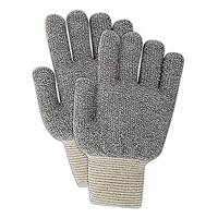 MAGID Greyt Shadow Guard G948 Cotton/Polyester Glove, Knit Wrist Cuff, 9