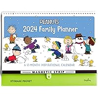 DaySpring - Peanuts 2024 Family Planner: A 12-Month Inspirational DaySpring Calendar (U0287)