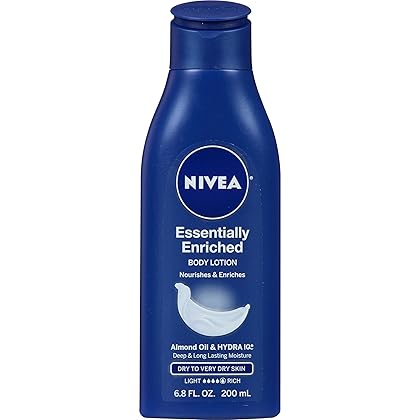 NIVEA Essentially Enriched Body Lotion 6.8 Fluid Ounce