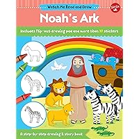 Watch Me Read and Draw: Noah's Ark: A step-by-step drawing & story book