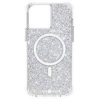 Case-Mate iPhone 13 Pro Max Case for Women [10ft Drop Protection] [Compatible with MagSafe] Twinkle Stardust Phone Case for - Luxury Bling iPhone Case - Shock Absorbing Anti Scratch