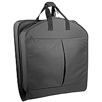 WallyBags® 45” Deluxe Extra Capacity Travel Garment Bag with two accessory pockets
