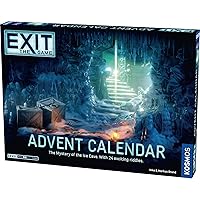 EXIT: Advent Calendar - The Mystery of The Ice Cave | EXIT: The Game - A Kosmos Game | Family-Friendly, Card-Based at-Home Escape Room Experience in a Calendar| 24 Riddles Over 24 Days | Ages 10+