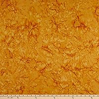 Anthology Batiks Lava Solids Fabric, Orange