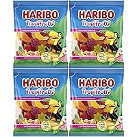 Haribo Tropifrutti Gummy Candy 4-Pack (4 x 175g)