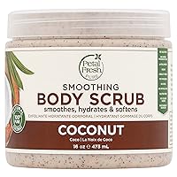 Petal Fresh Coconut Oil Body Scrub, 16 Ounce