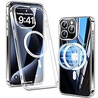 Humixx Buy Together for 1*iPhone 15 Pro Max Clear Case& 1*iPhone 15 Pro Max Waterproof Clear Case