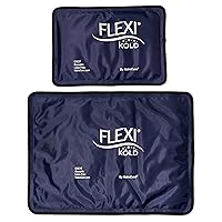 FlexiKold Standard and Half Size Gel Ice Cold Packs - Sizes: Large and Small