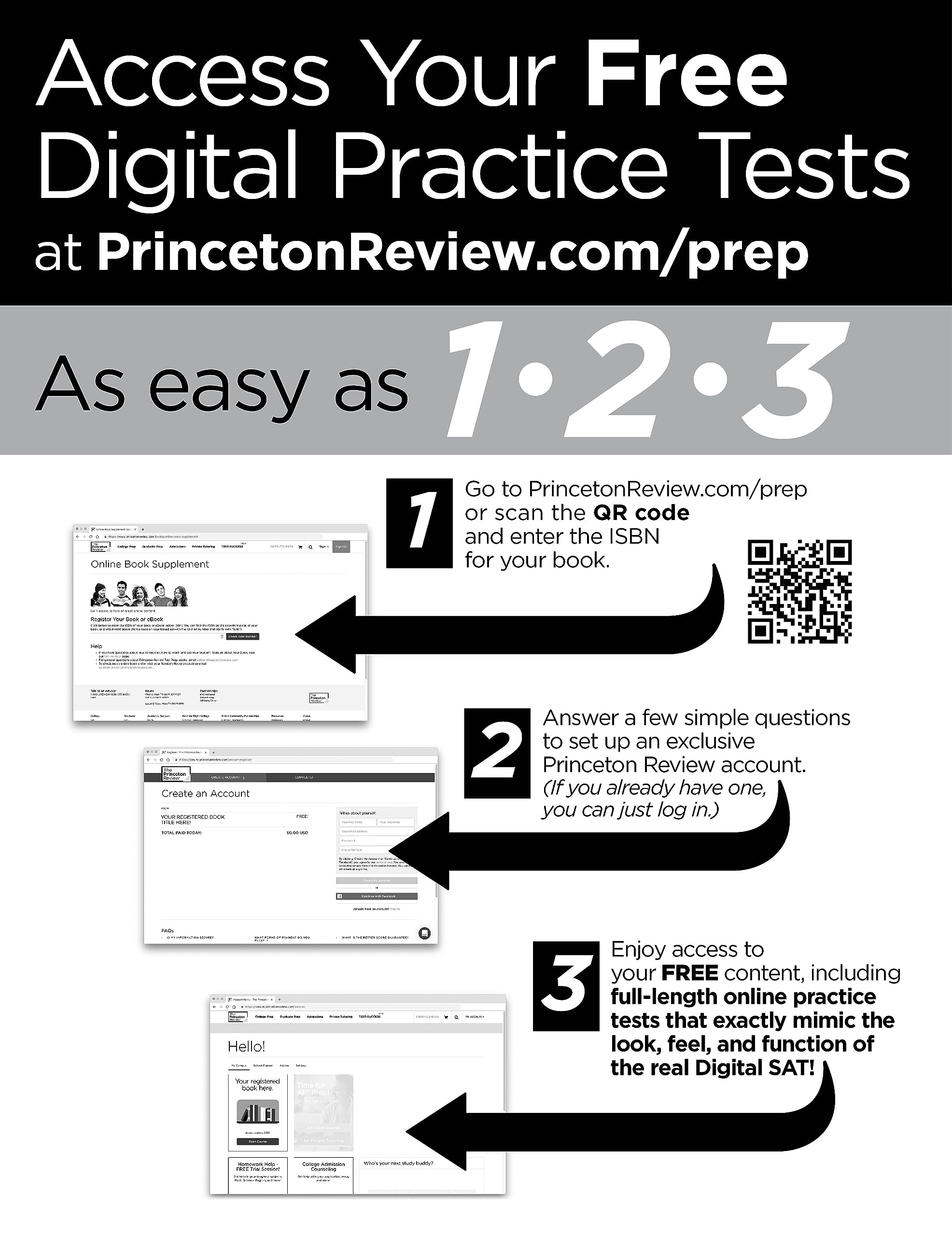 Mua Princeton Review Digital SAT Premium Prep, 2024 4 Practice Tests