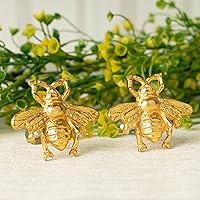 Gold Knobs - Bee Knobs - Bumble Bee Cabinet Knobs - Gold Dresser Knobs - Gold Drawer Pulls - Kids Knobs - Gold Cabinet Pulls - Gold Cabinet Knobs - Gold Brass Bee Knobs - Decorative Gold Knobs-2 Piece
