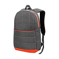 Sumac Laptop Backpack, Water-Resistant Casual Daypack, Durable Work-pack, Vintage Classic Bag for 13-16 Inch MacBook, Perfect for Campus - Orange