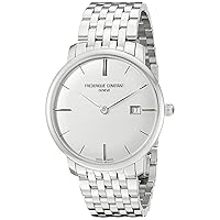 Frederique Constant Men's FC-306S4S6B2 Analog Display Swiss Automatic Silver Watch