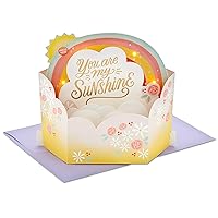 Hallmark Paper Wonder Birthday Pop Up Card for Mom with Light and Sound (Plays You Are My Sunshine)