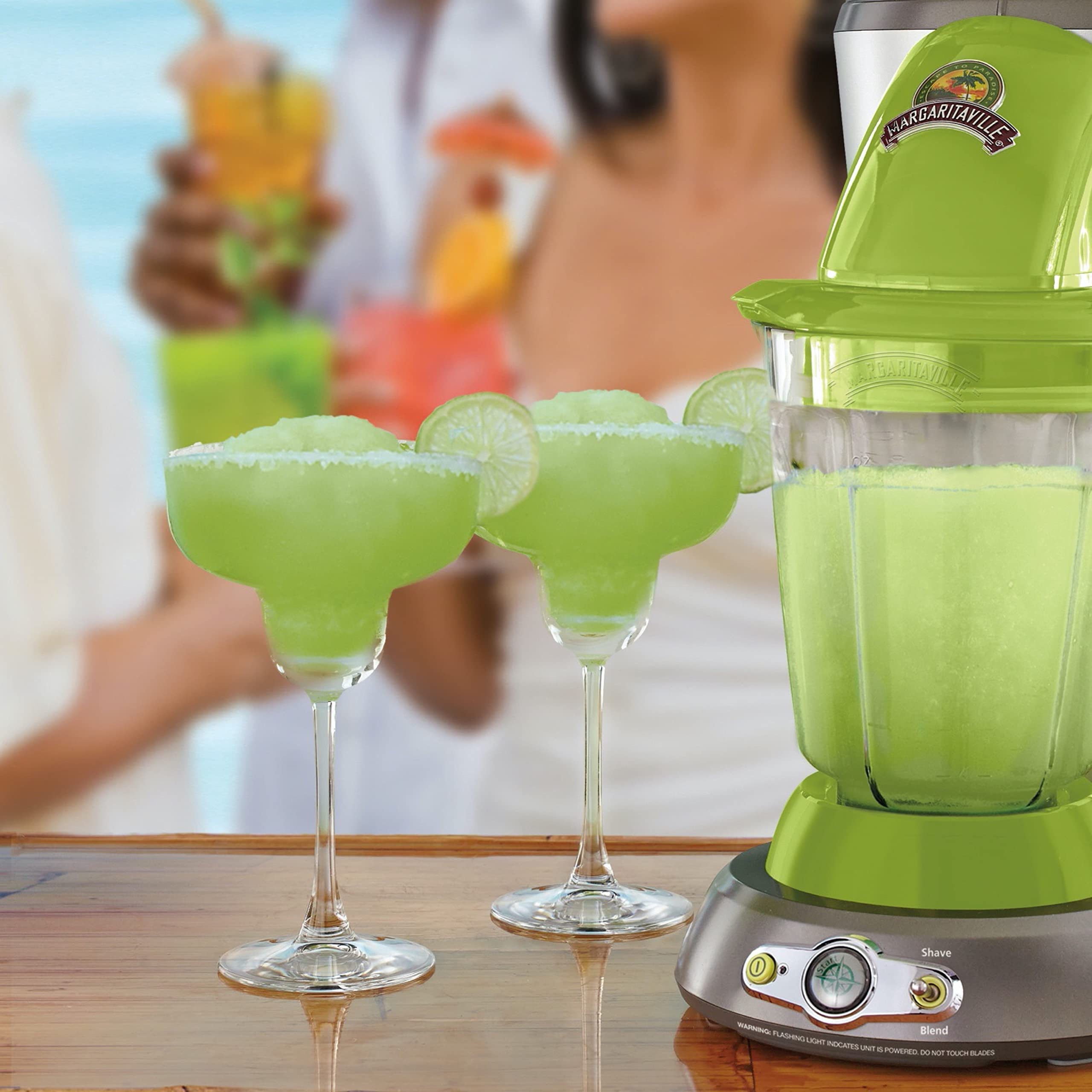 Margaritaville Bahamas Frozen Concoction Dual Mode Beverage Maker Home Margarita Machine with No-Brainer Mixer and, 36 Ounce Pitcher