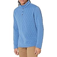 Robert Graham Designs Men's Caro L/S Knit Shirt, Blue, Medium