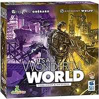 Lucky Duck Games It's A Wonderful World Corruption & Ascension Board Game Expansion - Expand Your Empire with New Challenges, Ages 14+, 1-7 Players, 30-60 Minute Playtime, Made