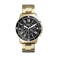 Fossil Men's FS5267 Grant Sport Chronograph Gold-Tone Stainless Steel Watch