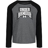 Under Armour Boys' Long Sleeve Shirt, Crewneck, Lightweight and Breathable