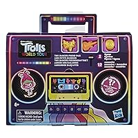 Hasbro Trolls DreamWorks Tiny Dancers Friend Pack with 2 Tiny Dancers Figures,2 Bracelets,and 10 Charms,Toy Inspired by The Movie World Tour