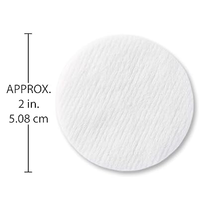 Simply Soft Cotton Rounds, 100% Cotton, Absorbent and Textured Cotton Pads are Lint Free, 100 Count (Pack of 3)