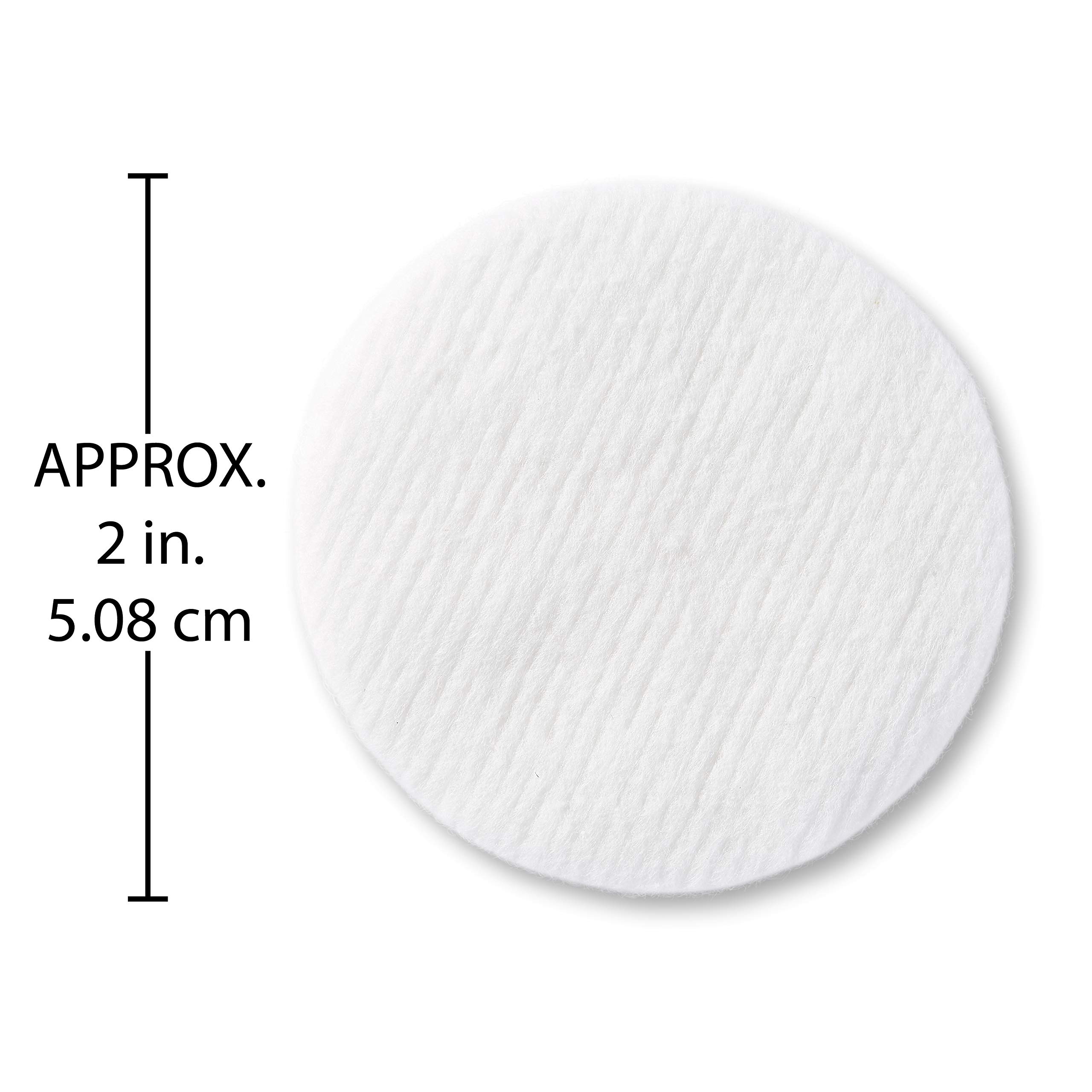 Simply Soft Cotton Rounds, 100% Cotton, Absorbent and Textured Cotton Pads are Lint Free, 100 Count (Pack of 3)