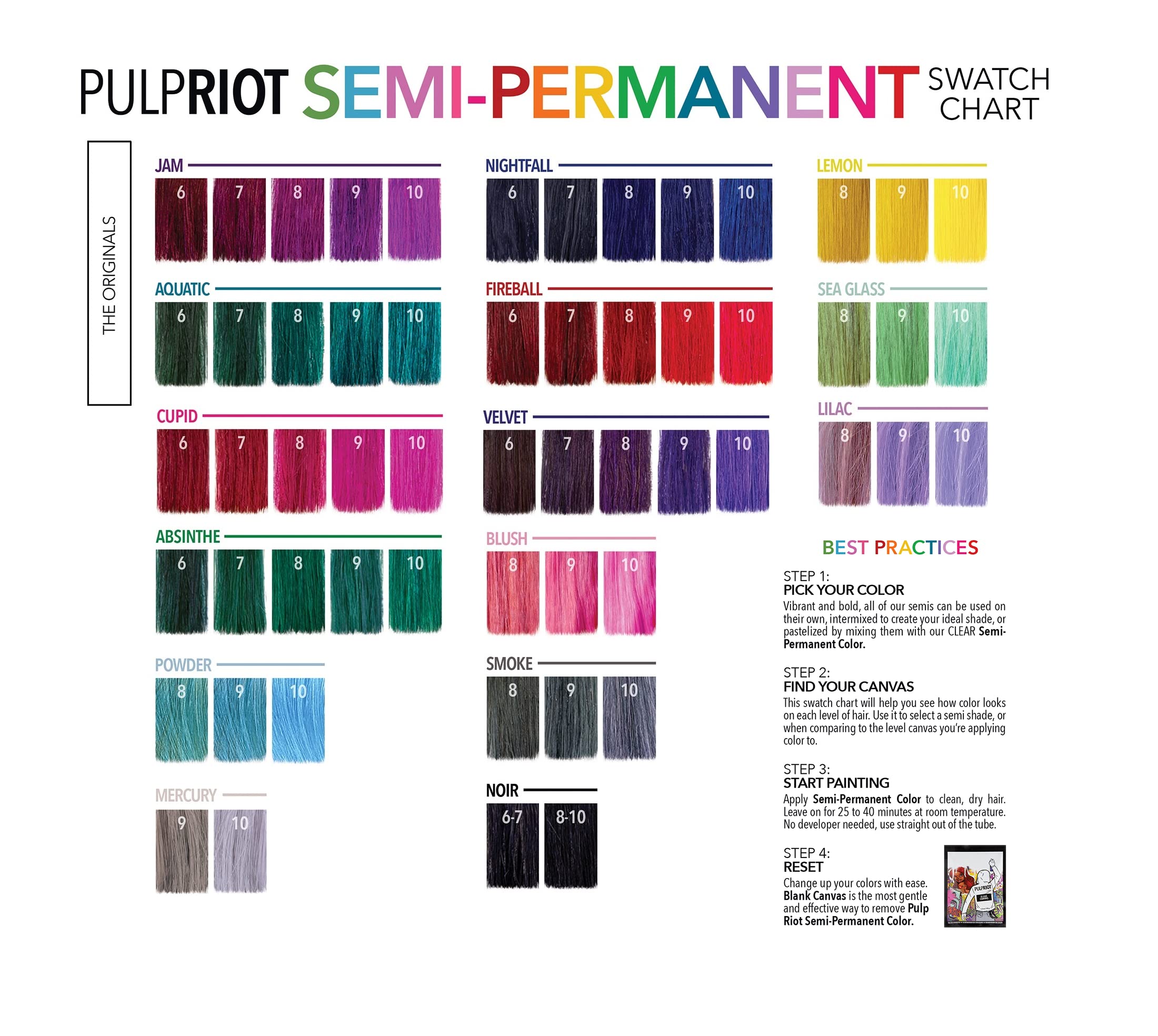 Pulp Riot Semi-Permanent Hair Color 4oz- Jam