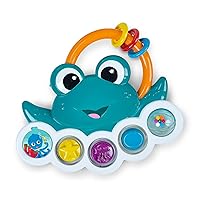 Baby Einstein Ocean Explorers Neptune’s Busy Bubbles Sensory Activity Toy, with Interactive Lights and Music, Ages 3+ Months
