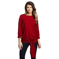 525 America Women's Dolman Sleeve Banded Bottom Sweater