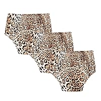 ALAZA Cheetah Leopard Print Animal Abstract Cotton Potty Training Underwear Pants for Toddler Girls Boys, 2t, 3t, 4t, 5t